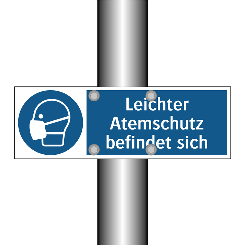 Leichter Atemschutz befindet sich