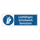 Leitfähiges Schuhwerk benutzen
