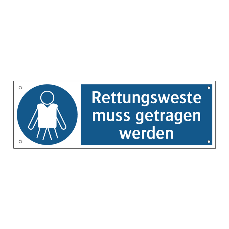 Rettungsweste muss getragen werden