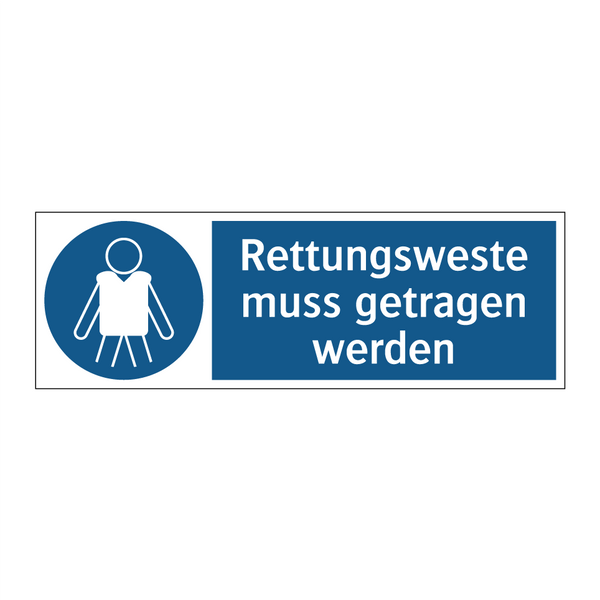 Rettungsweste muss getragen werden