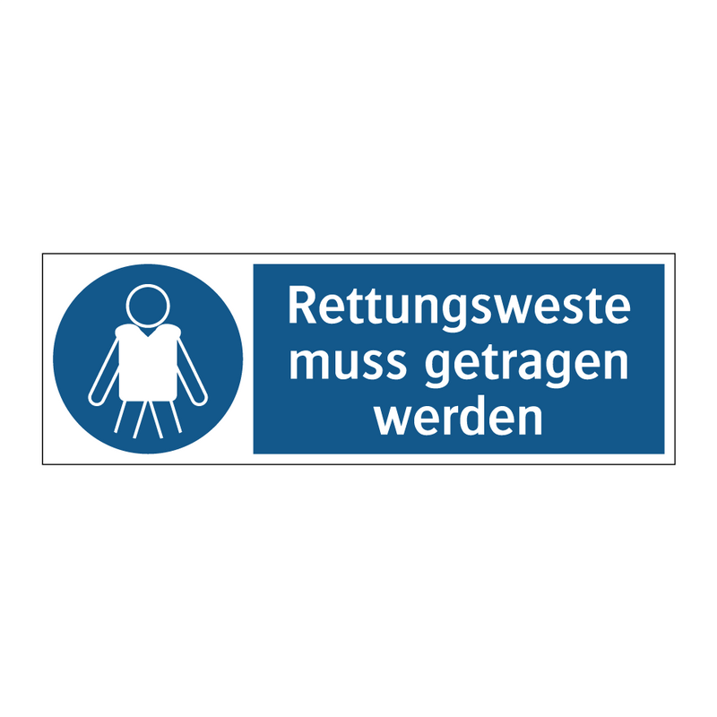 Rettungsweste muss getragen werden