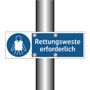 Rettungsweste erforderlich