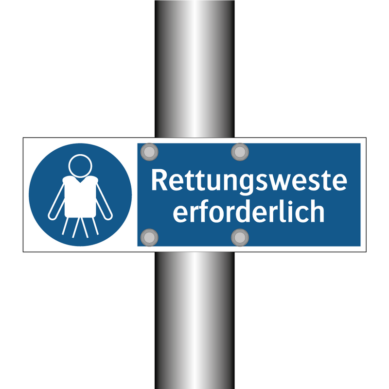 Rettungsweste erforderlich