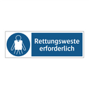Rettungsweste erforderlich