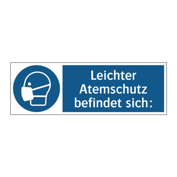 Leichter Atemschutz befindet sich: