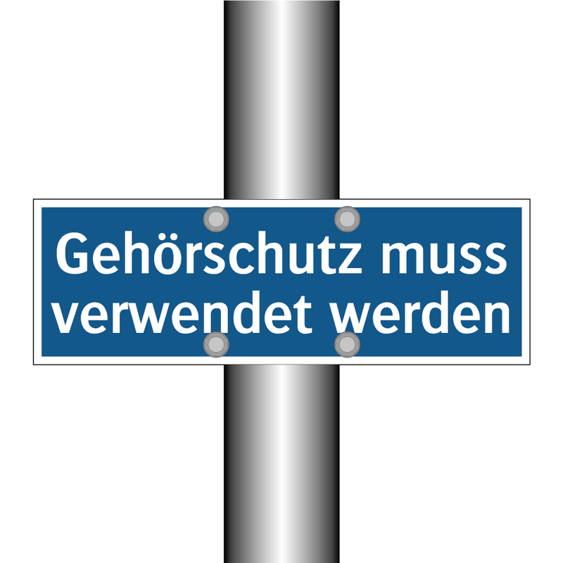 Gehörschutz muss verwendet werden