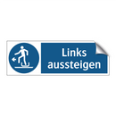Links aussteigen