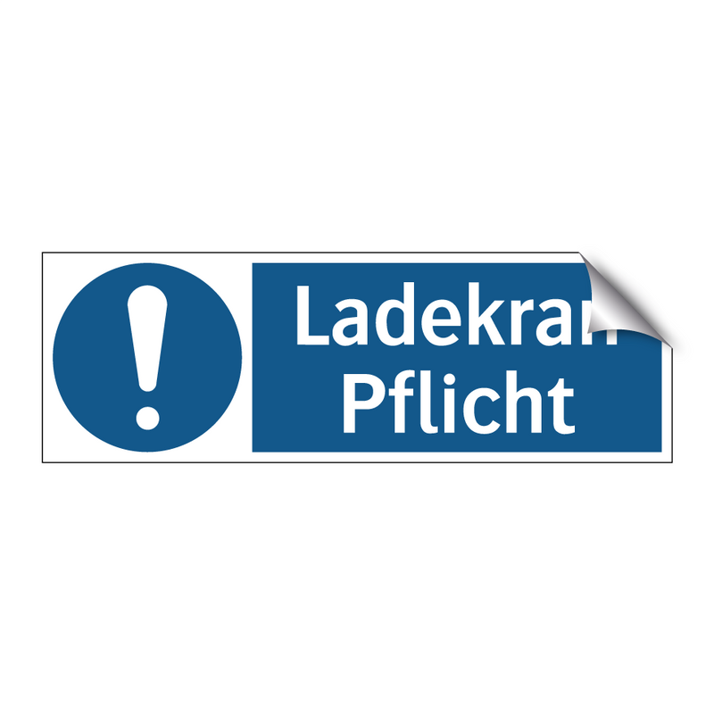 Ladekran Pflicht