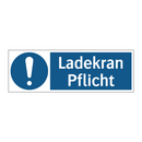 Ladekran Pflicht