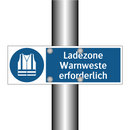 Ladezone Warnweste erforderlich