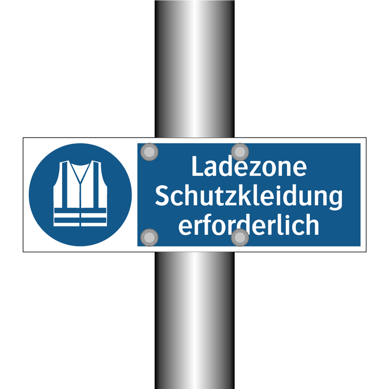 Ladezone Schutzkleidung erforderlich