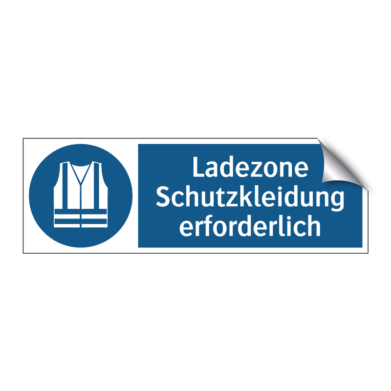 Ladezone Schutzkleidung erforderlich