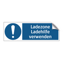 Ladezone Ladehilfe verwenden