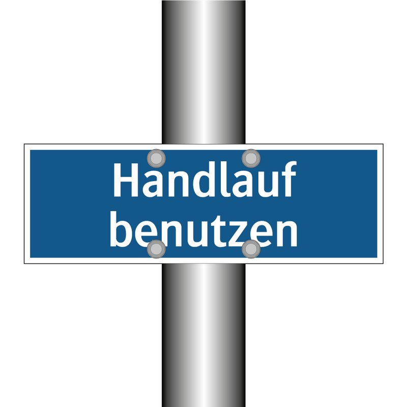 Handlauf benutzen