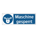 Maschine gesperrt