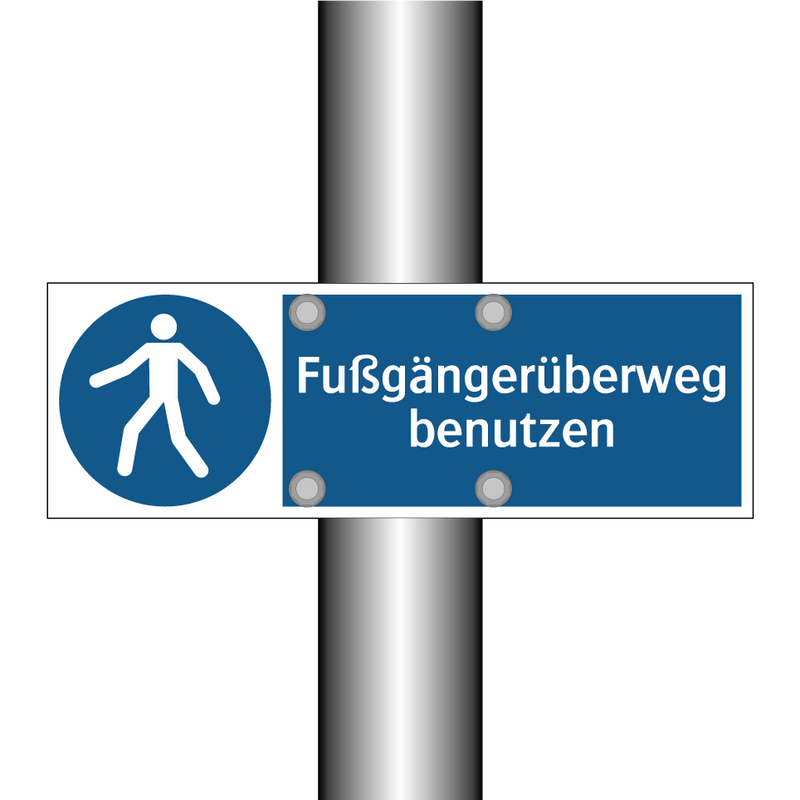 Fußgängerüberweg benutzen