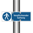 Verpflichtender Gehweg