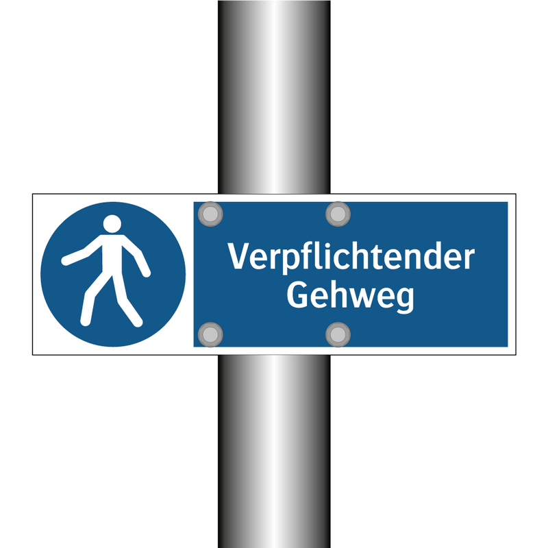 Verpflichtender Gehweg