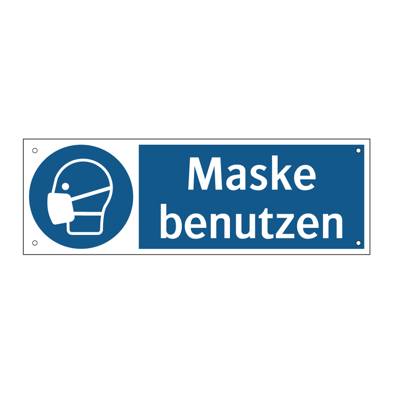 Maske benutzen