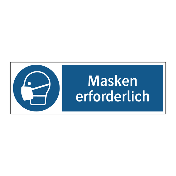 Masken erforderlich