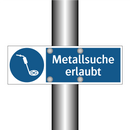 Metallsuche erlaubt