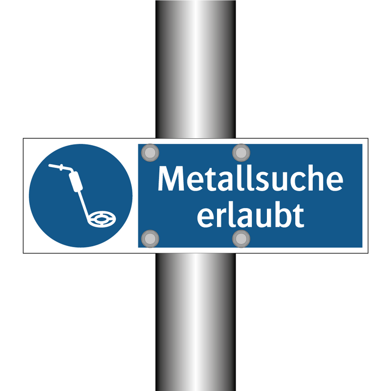 Metallsuche erlaubt