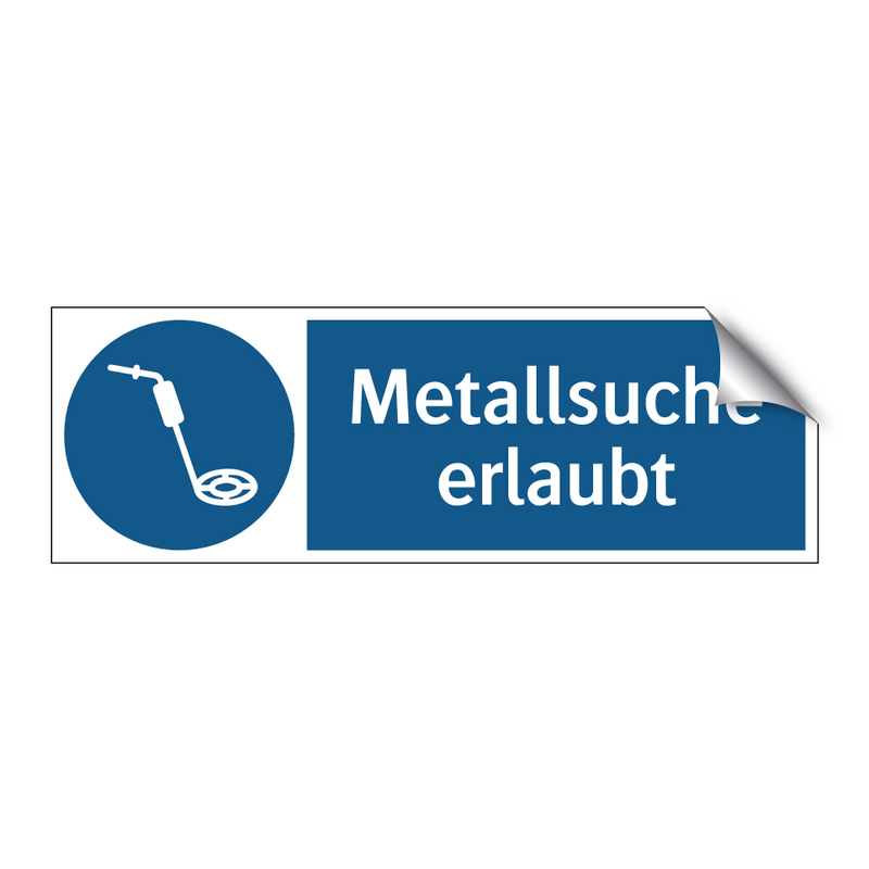 Metallsuche erlaubt