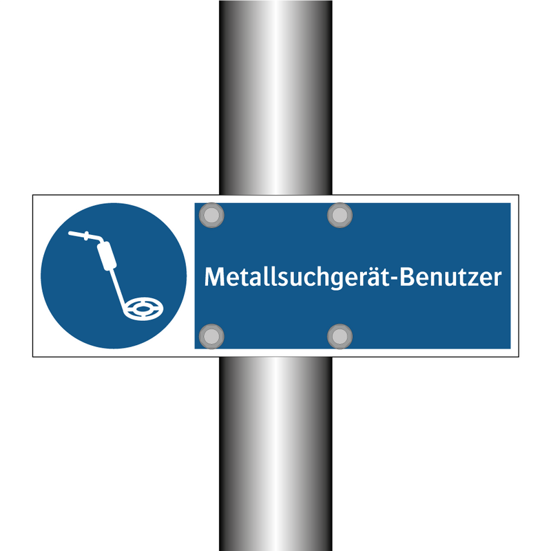 Metallsuchgerät-Benutzer