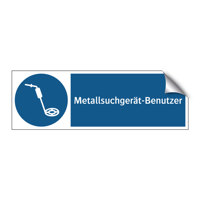 Metallsuchgerät-Benutzer