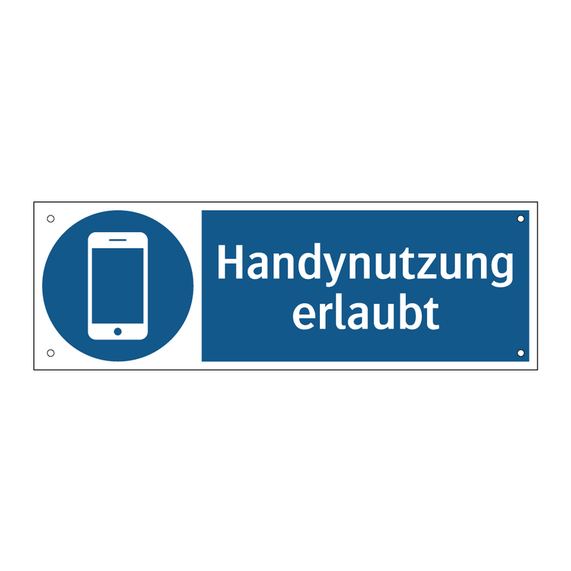 Handynutzung erlaubt
