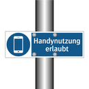 Handynutzung erlaubt