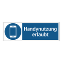 Handynutzung erlaubt