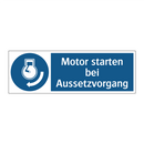 Motor starten bei Aussetzvorgang