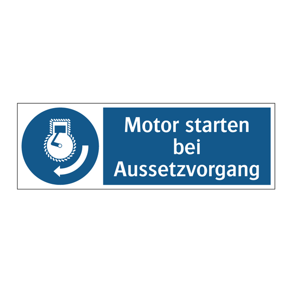 Motor starten bei Aussetzvorgang