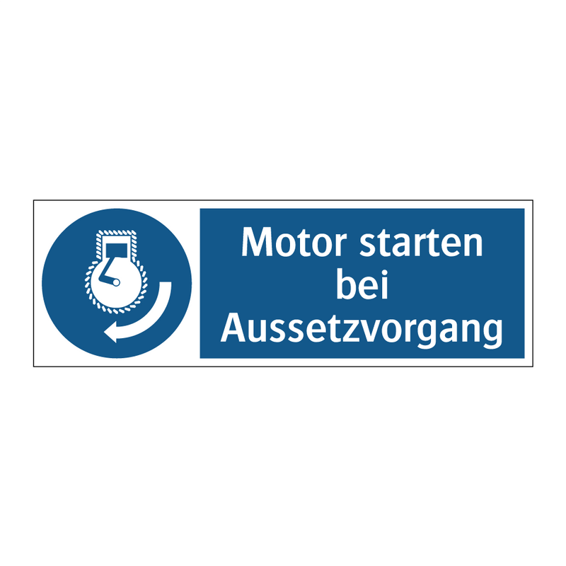Motor starten bei Aussetzvorgang