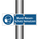 Mund-Nasen- Schutz benutzen