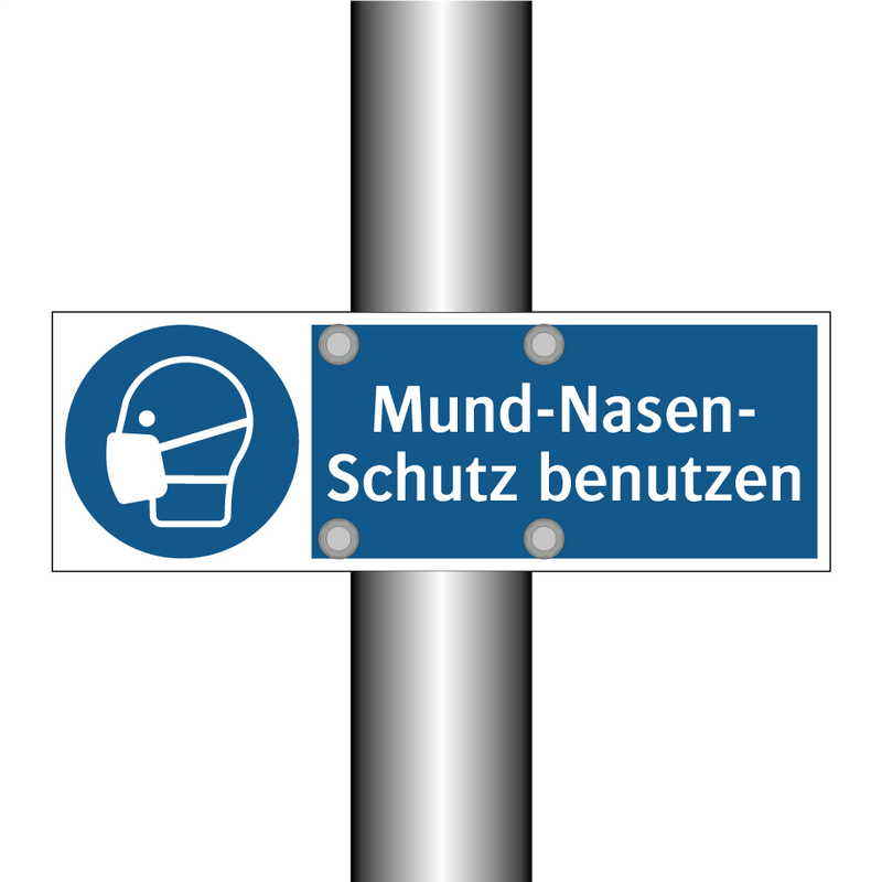 Mund-Nasen- Schutz benutzen