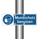 Mundschutz benutzen