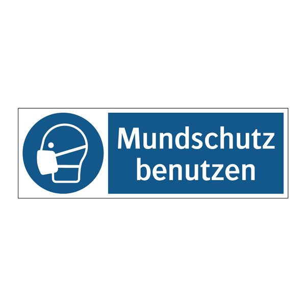 Mundschutz benutzen
