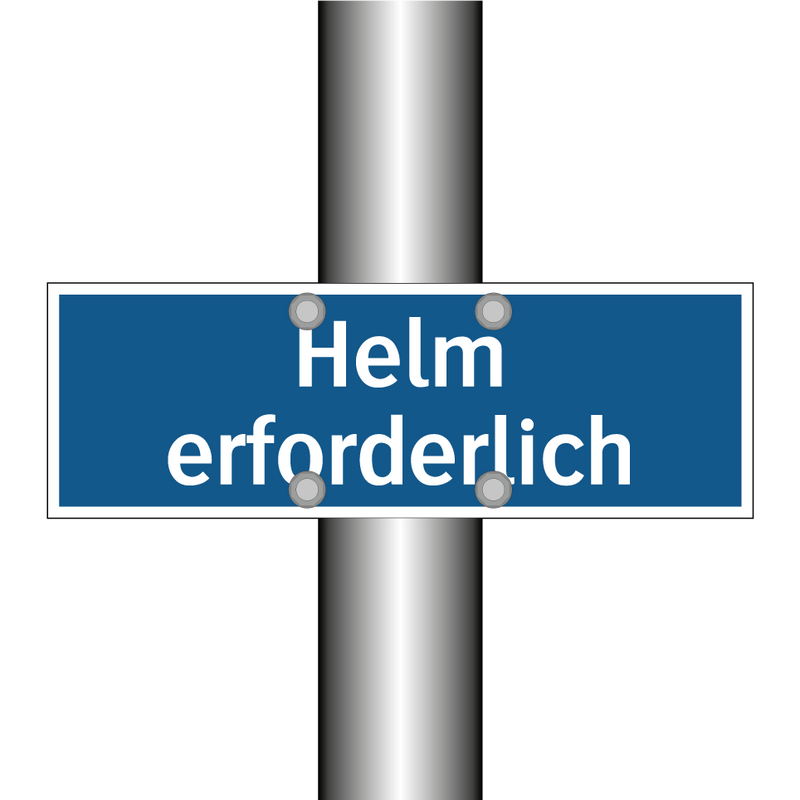 Helm erforderlich