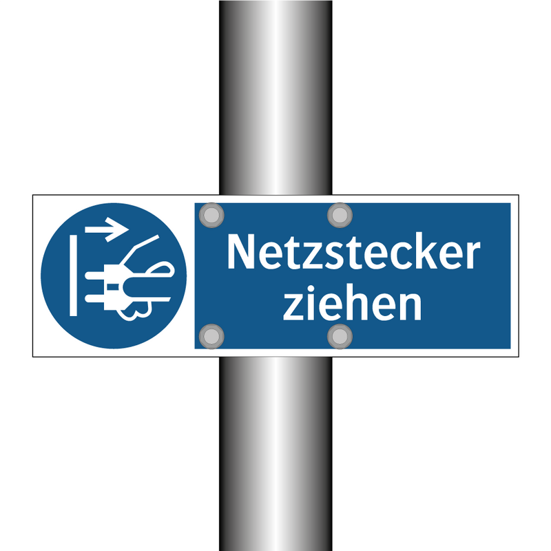 Netzstecker ziehen