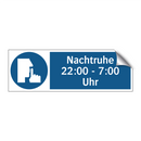 Nachtruhe 22:00 - 7:00 Uhr
