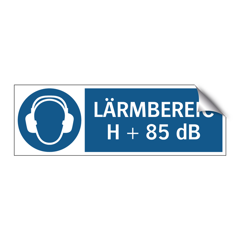 LÄRMBEREICH + 85 dB
