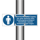 NICHTSCHWIMMER Zugang nur unter Aufsicht eines Erziehungsberechtigten! Kleinkinder müssen Schwimmflügel tragen.