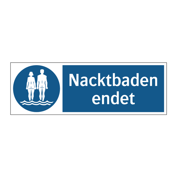 Nacktbaden endet