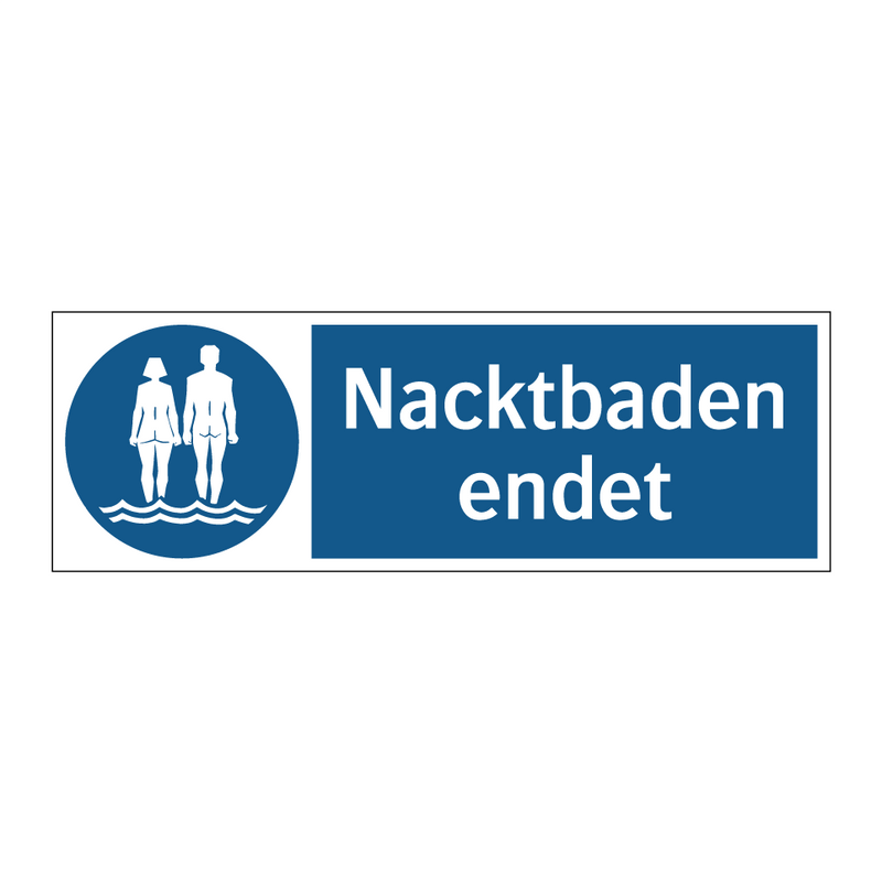 Nacktbaden endet