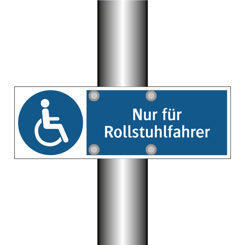 Nur für Rollstuhlfahrer