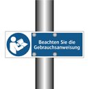 Beachten Sie die Gebrauchsanweisung
