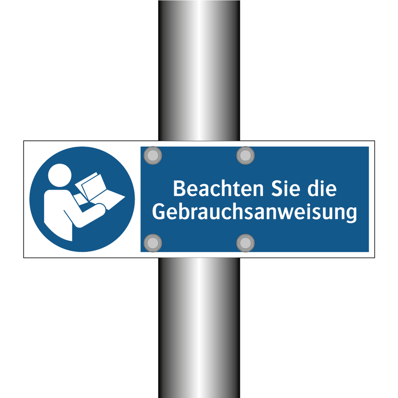 Beachten Sie die Gebrauchsanweisung