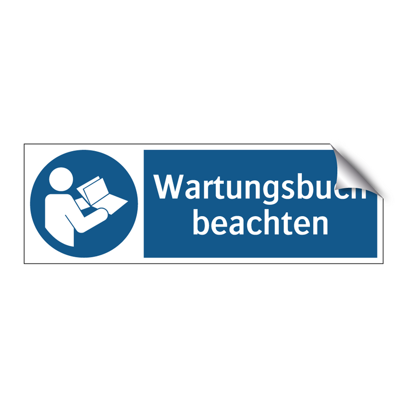 Wartungsbuch beachten